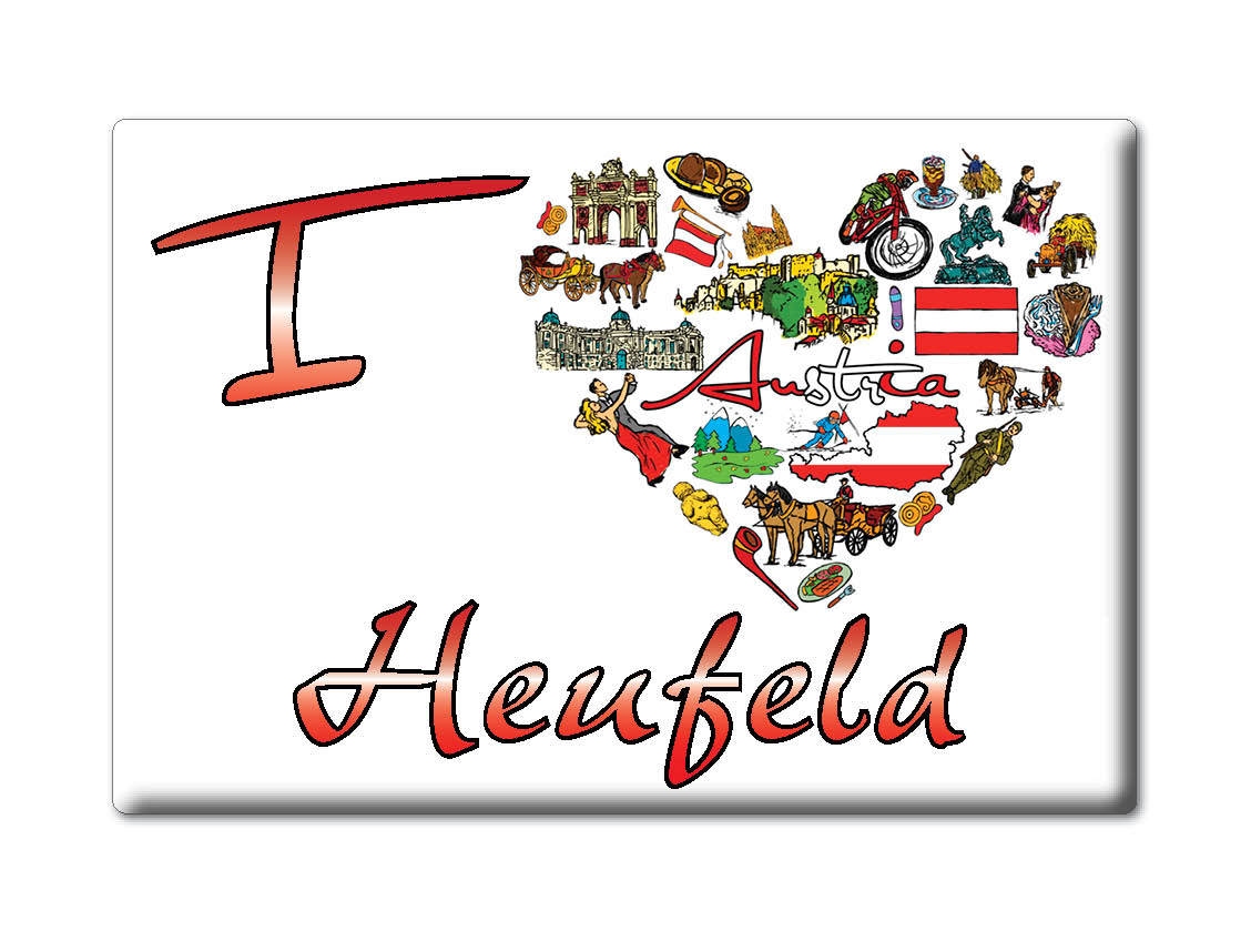 Heufeld, Neunkirchen, Niederösterreich - Kühlschrankmagnet Österreich Souvenir - Bild 8 von 10