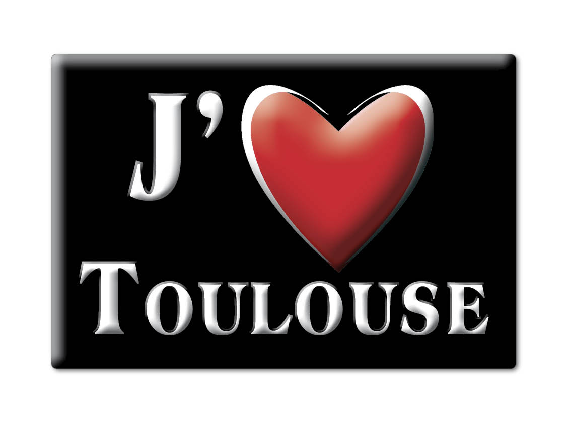 Magnet sur Toulouse, Pays De La Loire - Magnet France Souvenir - Bild 11 von 11