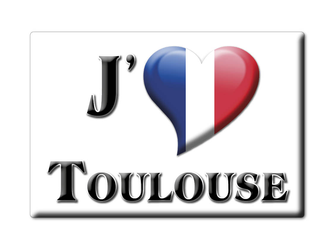 Magnet sur Toulouse, Pays De La Loire - Magnet France Souvenir - Bild 6 von 11