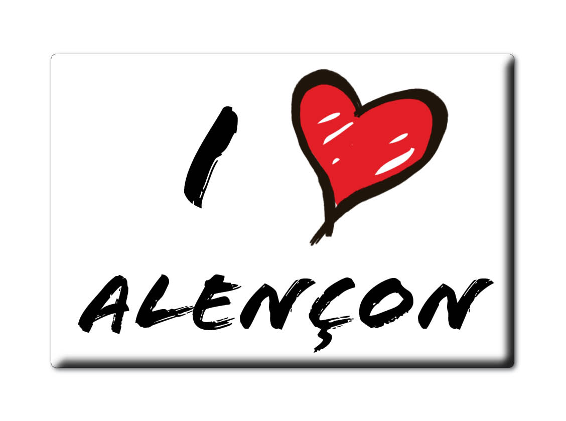 Aimant sur Alençon, Orne, Midi Pyrénées - Magnet France Souvenir - Photo 7/11