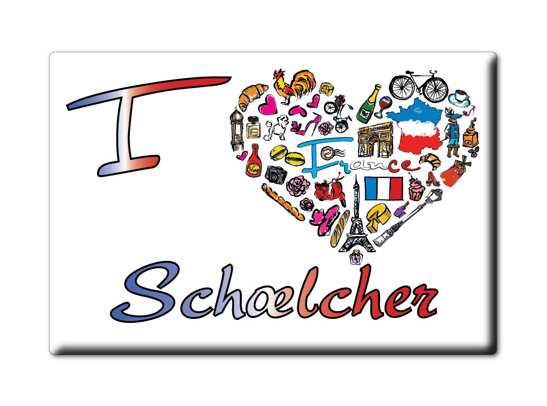 Aimant sur Schœlcher, Midi Pyrénées - Magnet France Souvenir - Photo 8/11