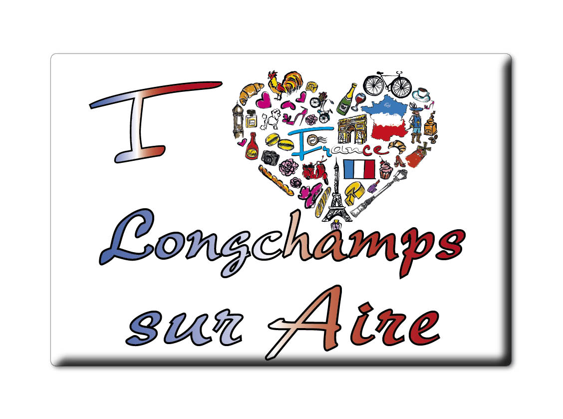 Aimant sur Longchamps Sur Aire, Provence Alpes Côte 2024 DAzur - Magnet