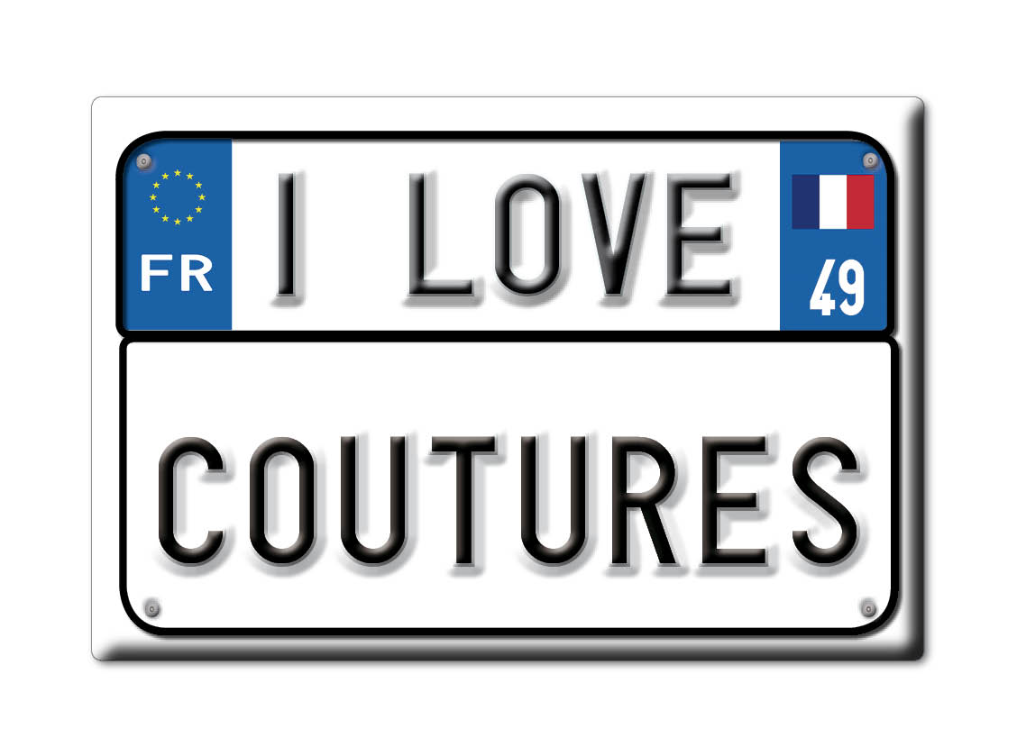 Aimant sur Coutures, Midi Pyrénées - Magnet France Souvenir - Photo 9/11