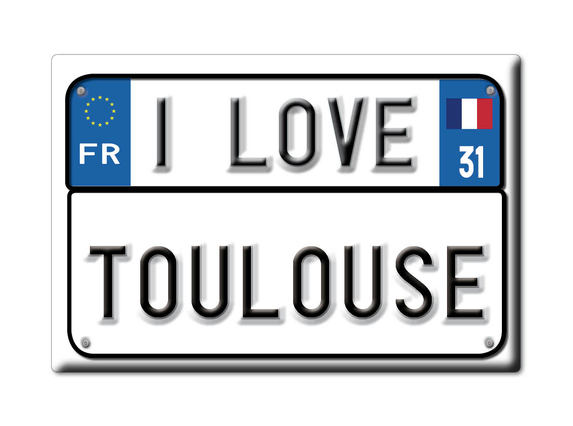 Magnet sur Toulouse, Pays De La Loire - Magnet France Souvenir - Bild 9 von 11