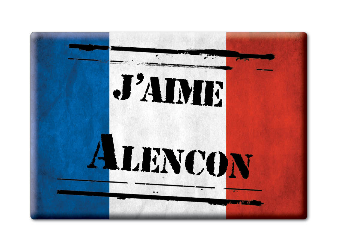 Aimant sur Alençon, Orne, Midi Pyrénées - Magnet France Souvenir - Photo 10/11