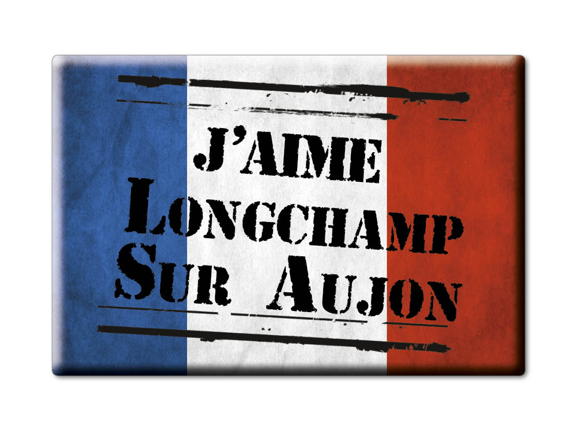 Aimant sur Longchamp Sur Aujon, Basse officiel Normandie - Magnet France