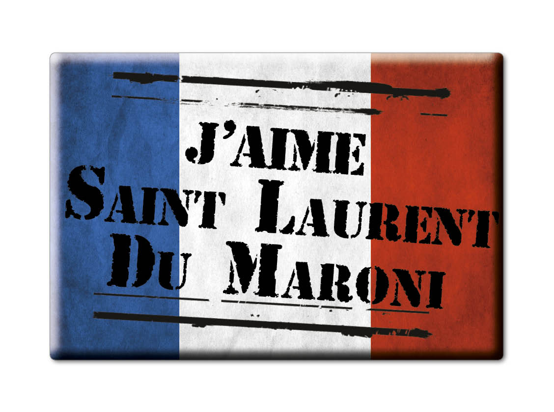 Aimant sur Saint Laurent Du Maroni, Bretagne - Magnet France Souvenir - Foto 10 di 11