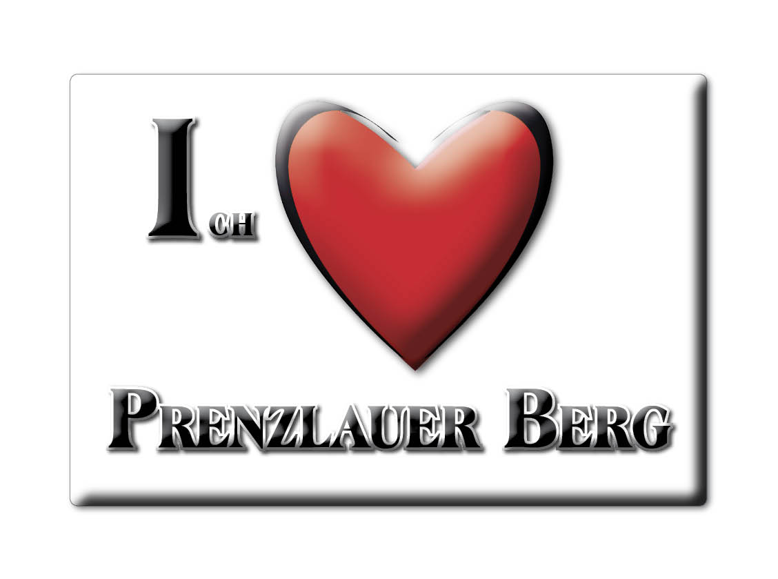 Prenzlauer Berg, Berlin, Berlin - Kühlschrankmagnet Deutschland Souvenir - Bild 5 von 10