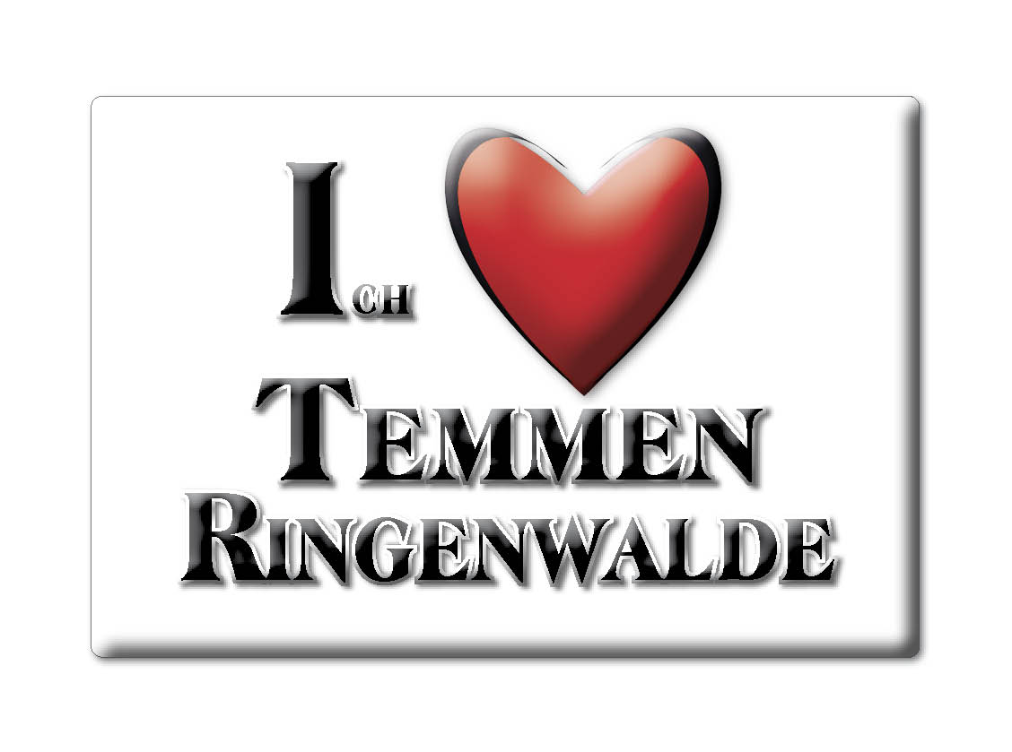 Temmen Ringenwalde, Uckermark, Brandenburg - Kühlschrankmagnet Deutschland - Bild 5 von 10