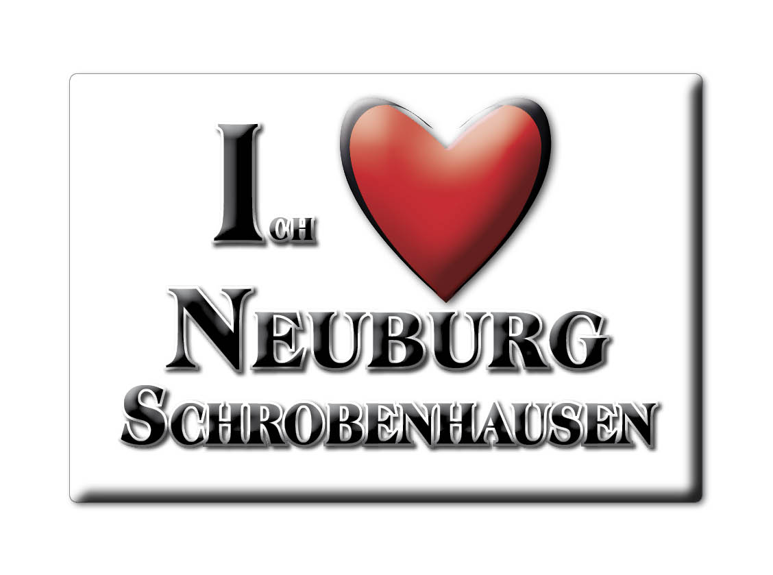 Neuburg Schrobenhausen - Kühlschrankmagnet Deutschland Souvenir Geschenk - Bild 5 von 10