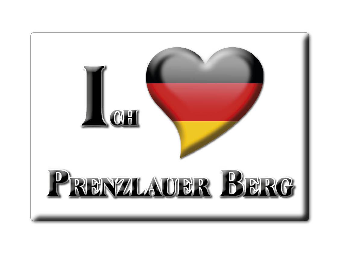 Prenzlauer Berg, Berlin, Berlin - Kühlschrankmagnet Deutschland Souvenir - Bild 6 von 10