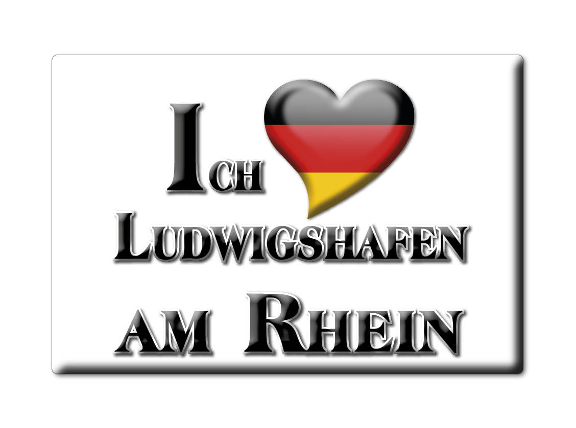 Ludwigshafen Am Rhein, Ludwigshafen Am Rhein, Rheinland Pfalz - Magnet - Bild 6 von 10