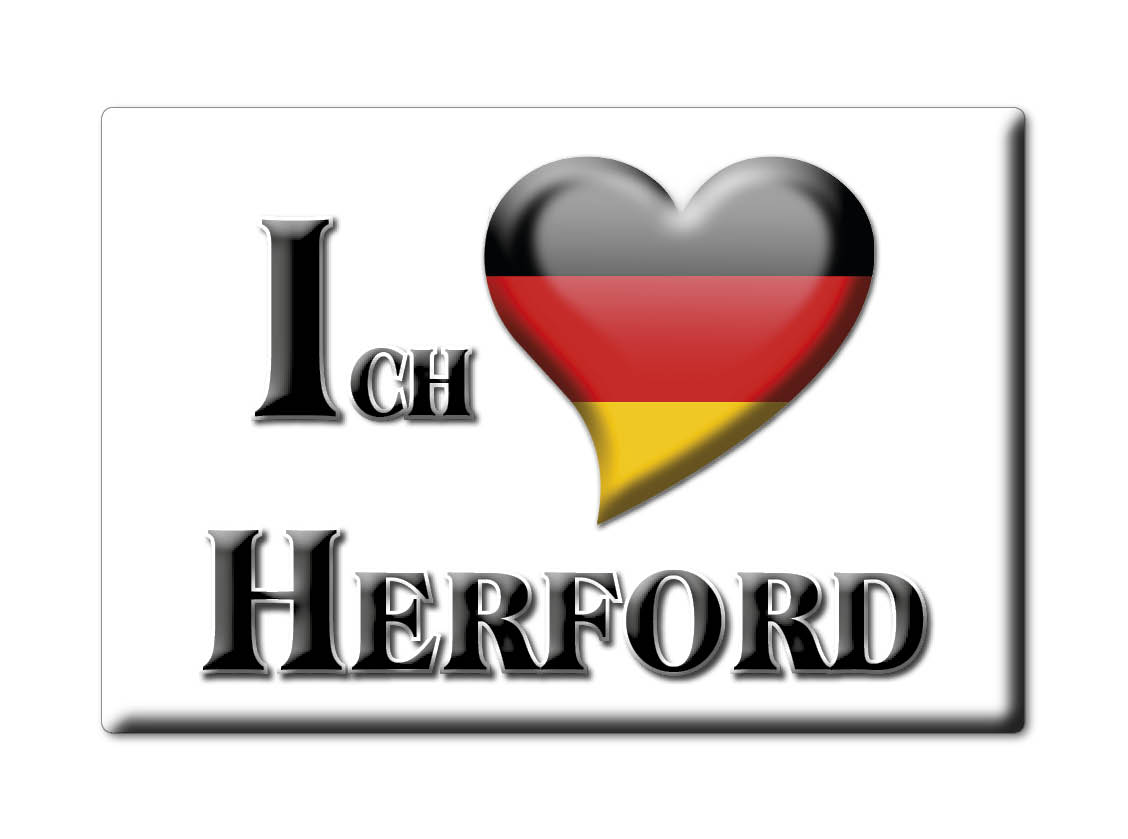 Herford - Kühlschrankmagnet Deutschland Souvenir Geschenk Ich Liebe - Bild 6 von 10