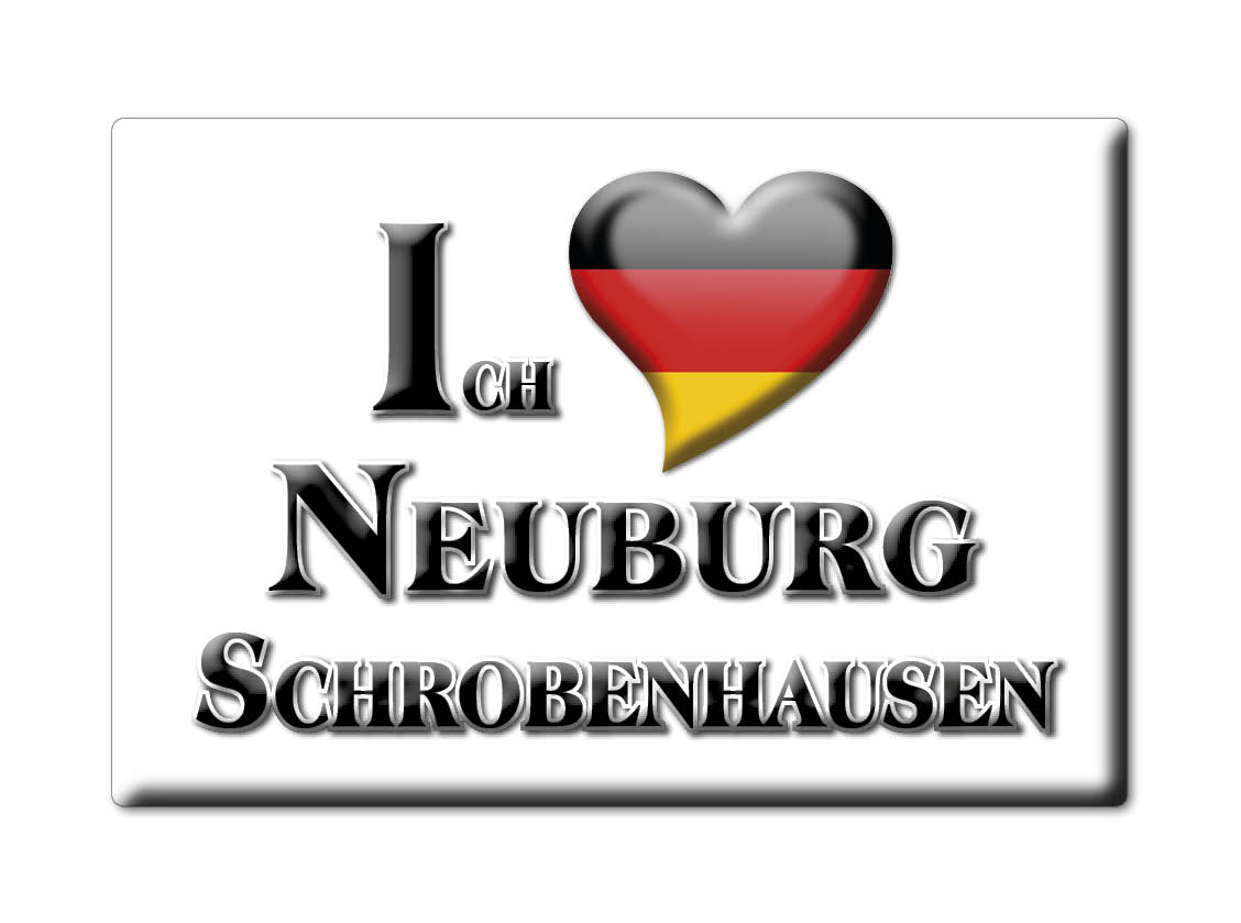 Neuburg Schrobenhausen - Kühlschrankmagnet Deutschland Souvenir Geschenk - Bild 6 von 10