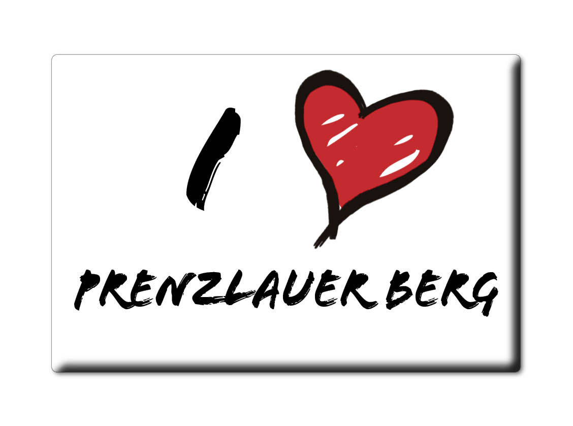 Prenzlauer Berg, Berlin, Berlin - Kühlschrankmagnet Deutschland Souvenir - Bild 7 von 10