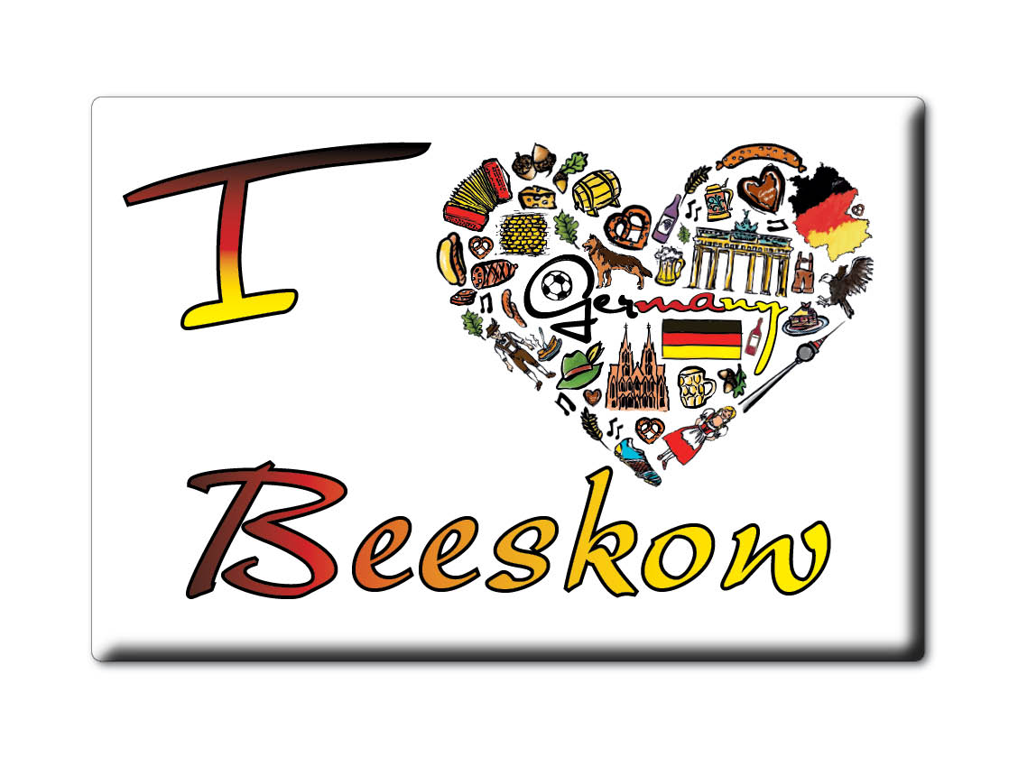 Beeskow, Oder Spree, Brandenburg - Kühlschrankmagnet Deutschland Souvenir - Bild 8 von 10
