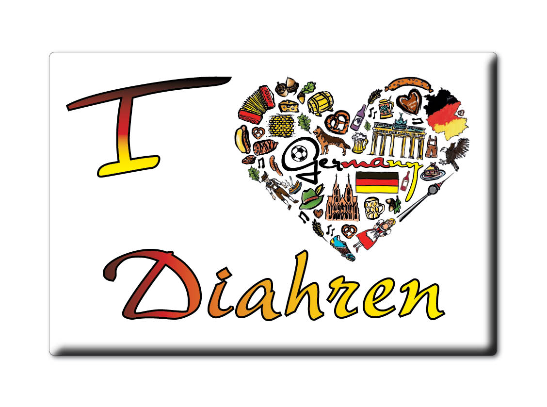 Diahren, Lüchow Dannenberg, Niedersachsen - Kühlschrankmagnet - Bild 8 von 10