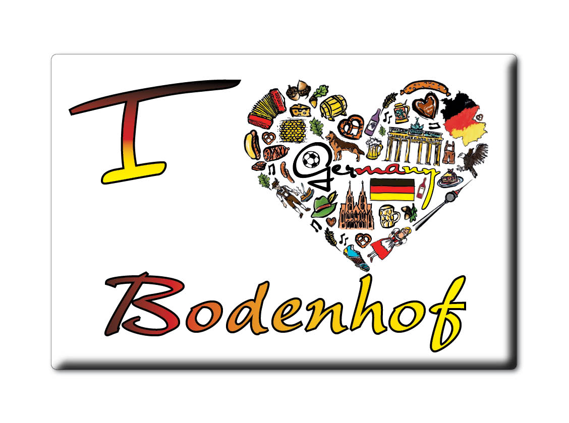 Bodenhof, Regensburg, Bayern - Kühlschrankmagnet Deutschland Souvenir Geschenk - Bild 8 von 10