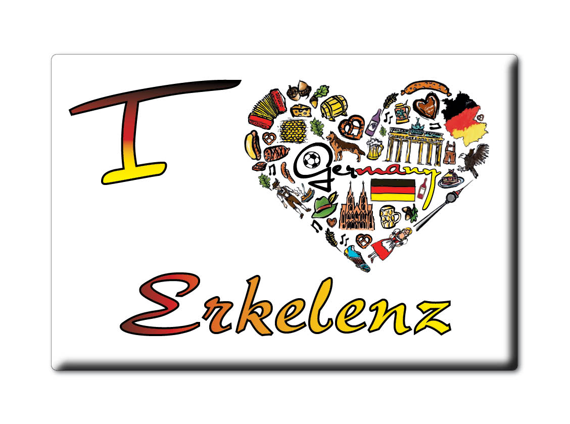 Erkelenz, Heinsberg, Nordrhein Westfalen - Kühlschrankmagnet - Bild 8 von 10