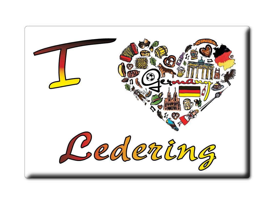 Ledering, Passau, Bayern - Kühlschrankmagnet Deutschland Souvenir Geschenk - Bild 8 von 10