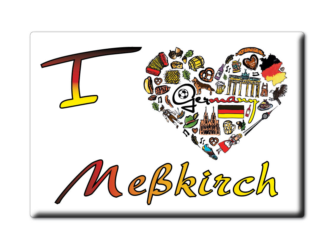 Meßkirch, Sigmaringen, Baden Württemberg - Kühlschrankmagnet - Bild 8 von 10