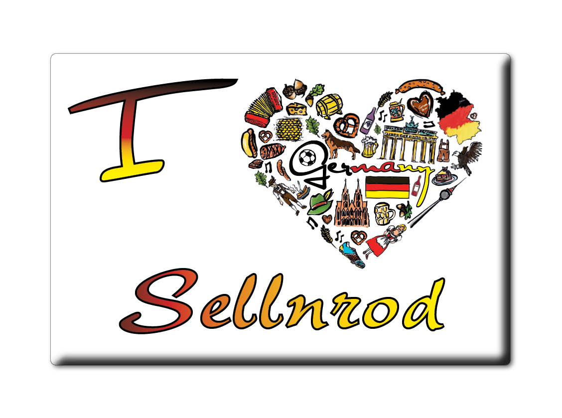 Sellnrod, Vogelsbergkreis, Hessen - Kühlschrankmagnet Deutschland Souvenir - Bild 8 von 10