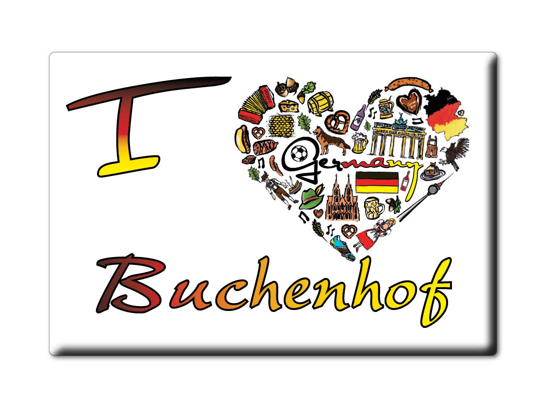 Buchenhof, Paderborn, Nordrhein Westfalen - Kühlschrankmagnet Deutschland - Bild 8 von 10
