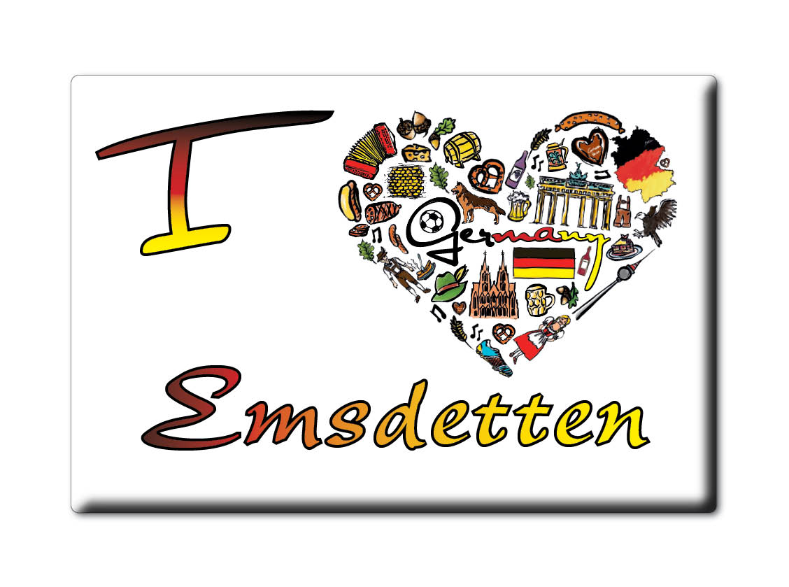 Emsdetten, Steinfurt, Nordrhein Westfalen - Kühlschrankmagnet Deutschland - Bild 8 von 10