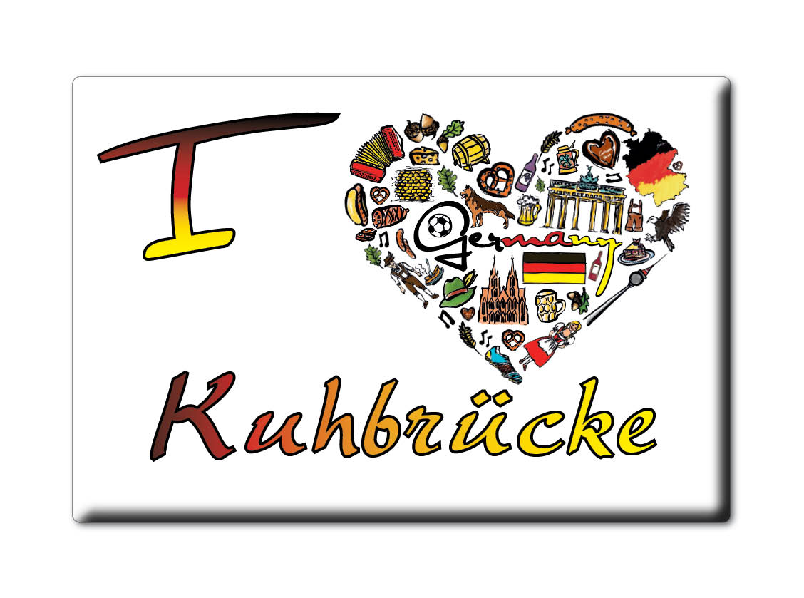 Kuhbrücke, Märkisch Oderland, Brandenburg - Kühlschrankmagnet Deutschland - Bild 8 von 10