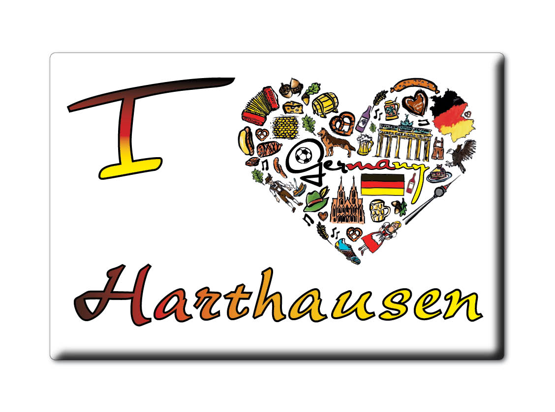 Harthausen, Rosenheim, Bayern - Kühlschrankmagnet Deutschland Souvenir Geschenk - Bild 8 von 10