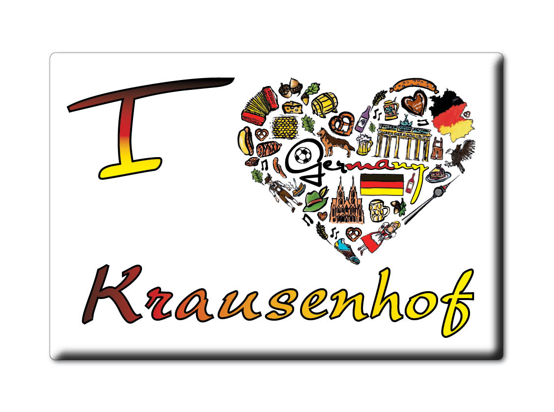 Krausenhof, Ostalbkreis, Baden Württemberg - Kühlschrankmagnet - Bild 8 von 10