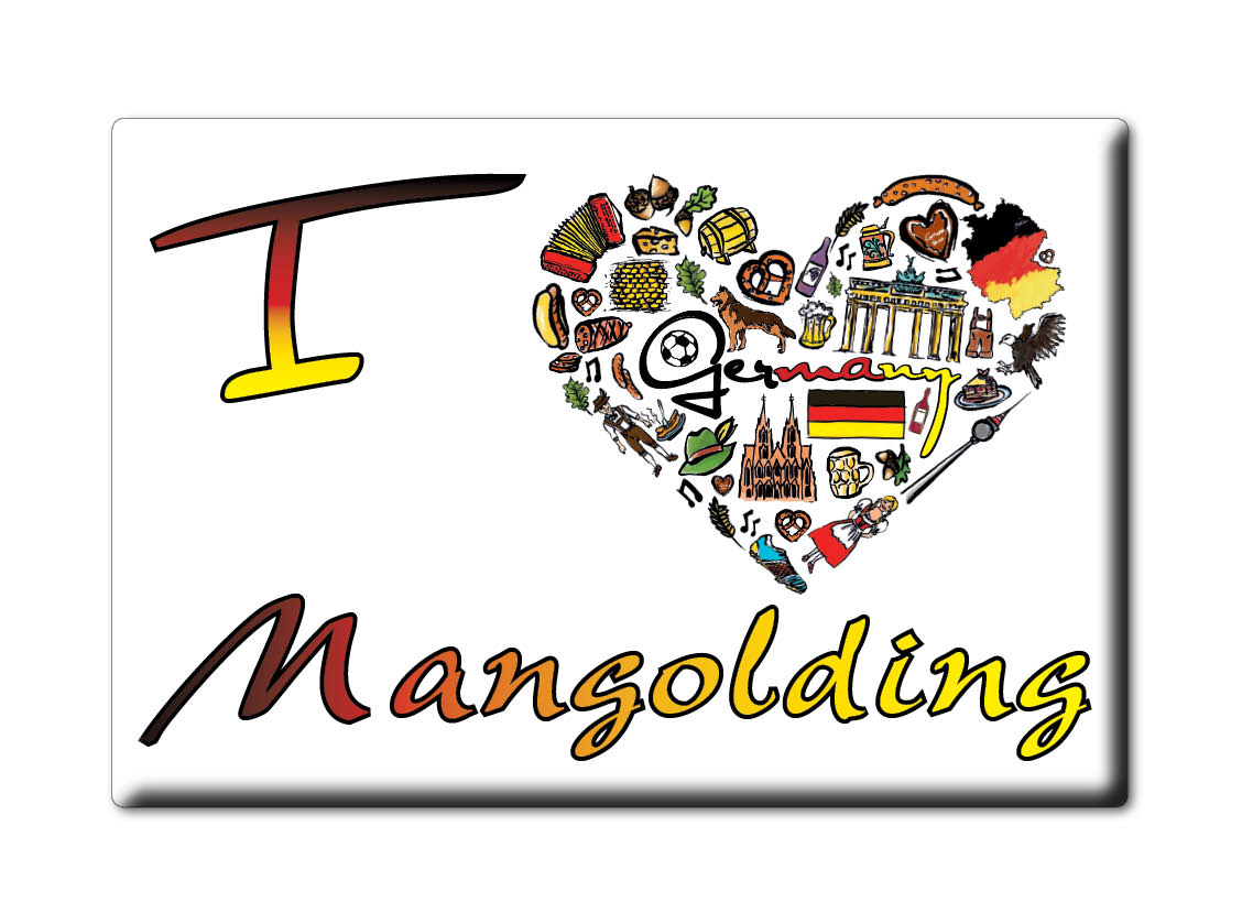 Mangolding, Regensburg, Bayern - Kühlschrankmagnet Deutschland Souvenir - Bild 8 von 10