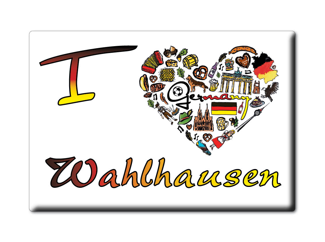 Wahlhausen, Eichsfeld, Thüringen - Kühlschrankmagnet Deutschland Souvenir - Picture 8 of 10