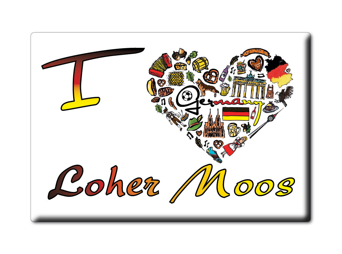 Loher Moos, Nürnberg, Bayern - Kühlschrankmagnet Deutschland Souvenir Geschenk - Bild 8 von 10