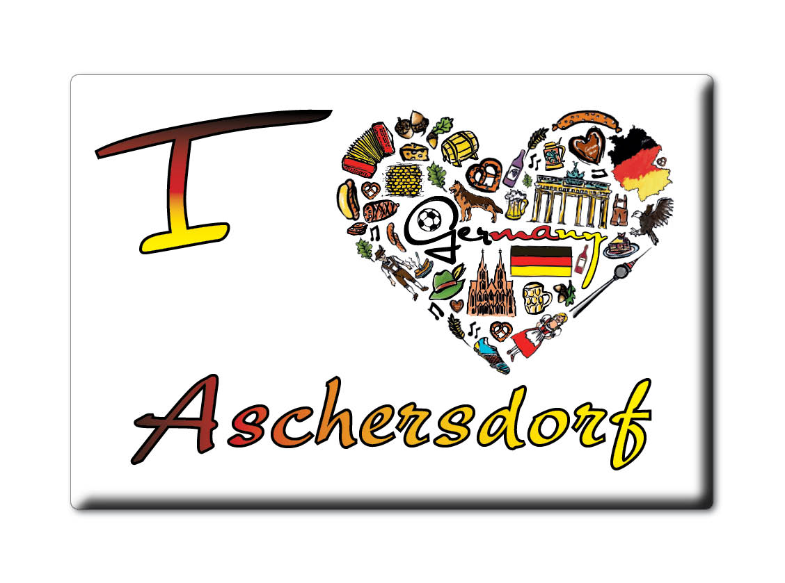 Aschersdorf, Regen, Bayern - Kühlschrankmagnet Deutschland Souvenir Geschenk - Bild 8 von 10