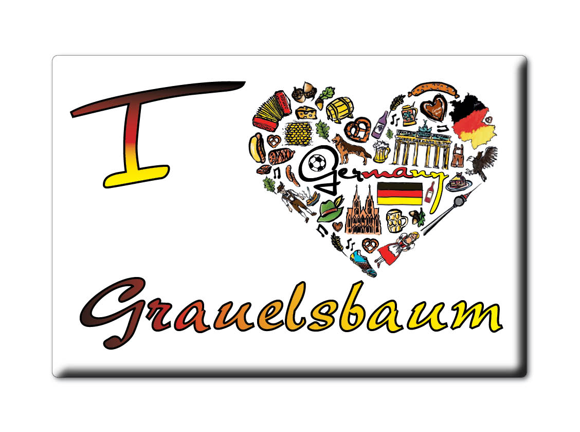 Grauelsbaum, Rastatt, Baden Württemberg - Kühlschrankmagnet - Bild 8 von 10