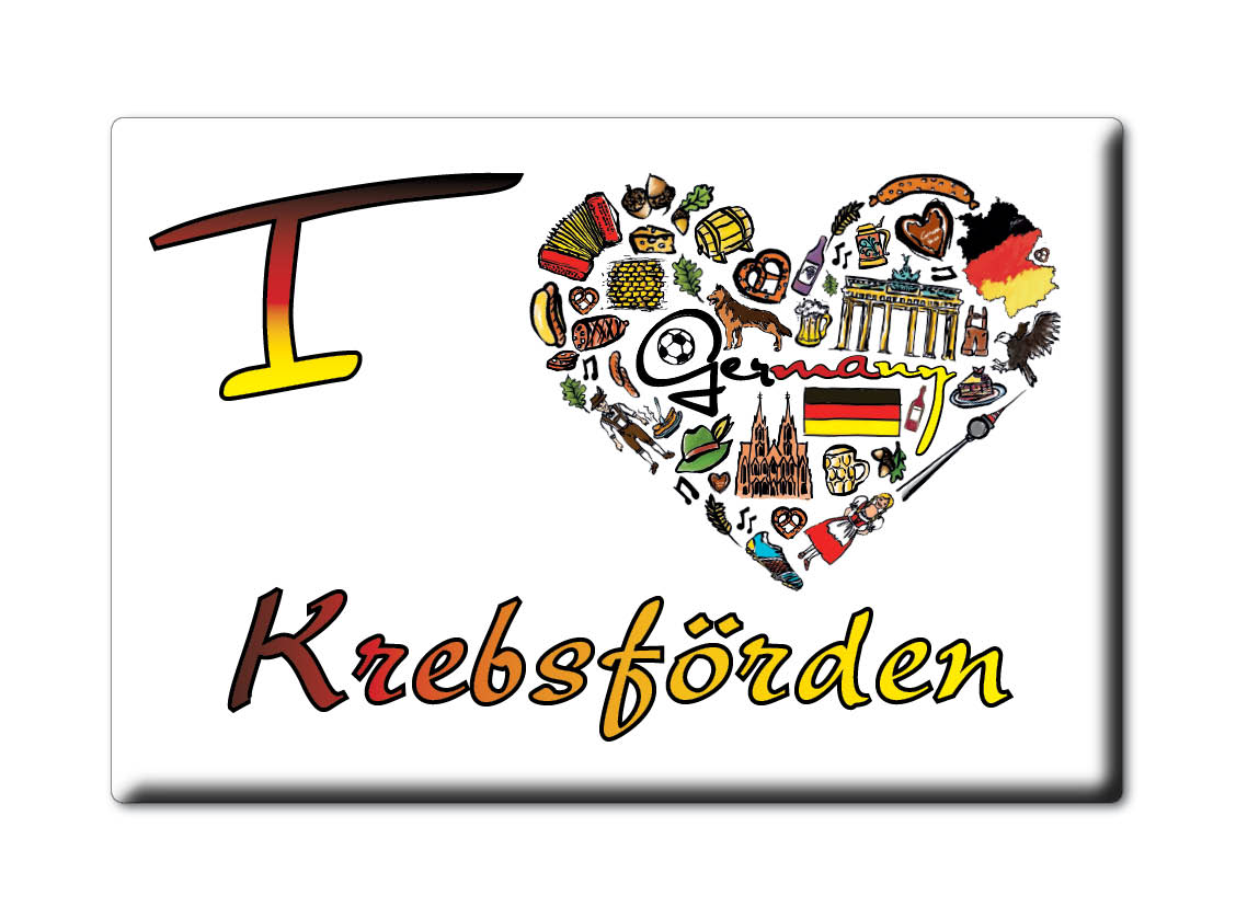 Krebsförden, Schwerin, Mecklemburgo Pomerania Occidental - imán - Imagen 8 de 10