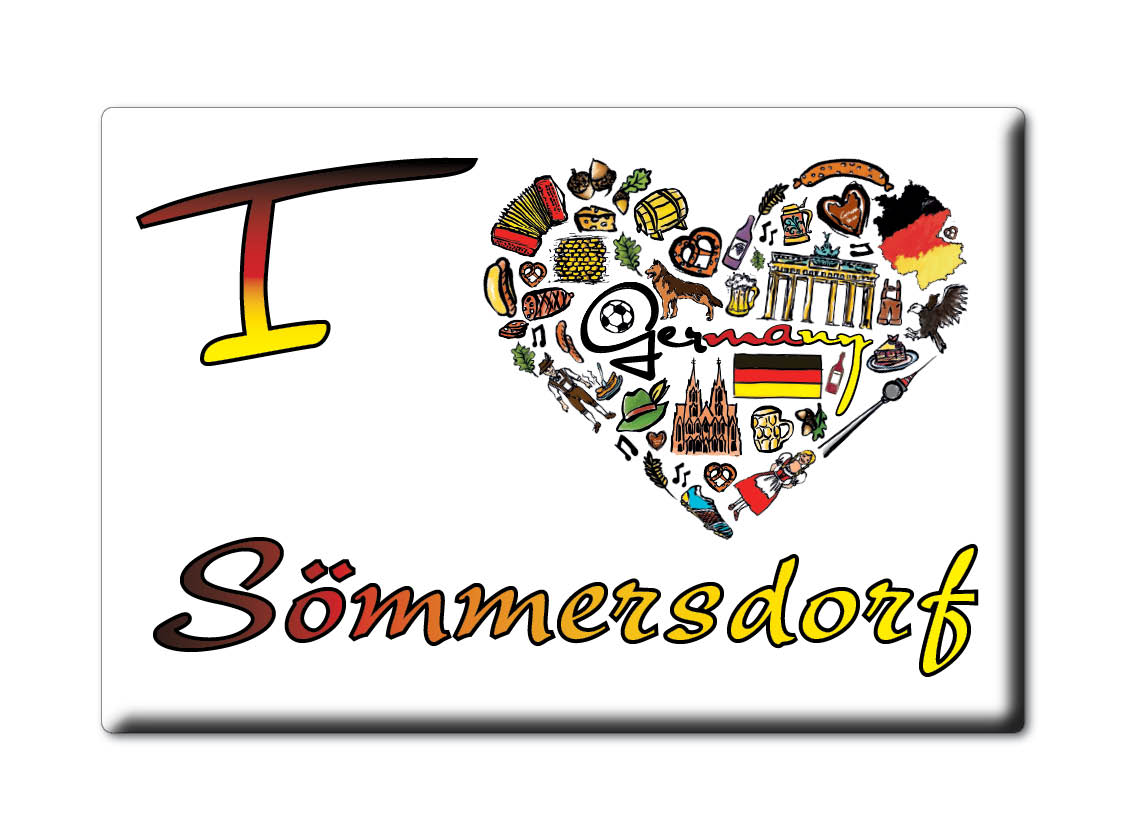 Sömmersdorf, Schweinfurt, Bayern - Kühlschrankmagnet Deutschland Souvenir - Bild 8 von 10