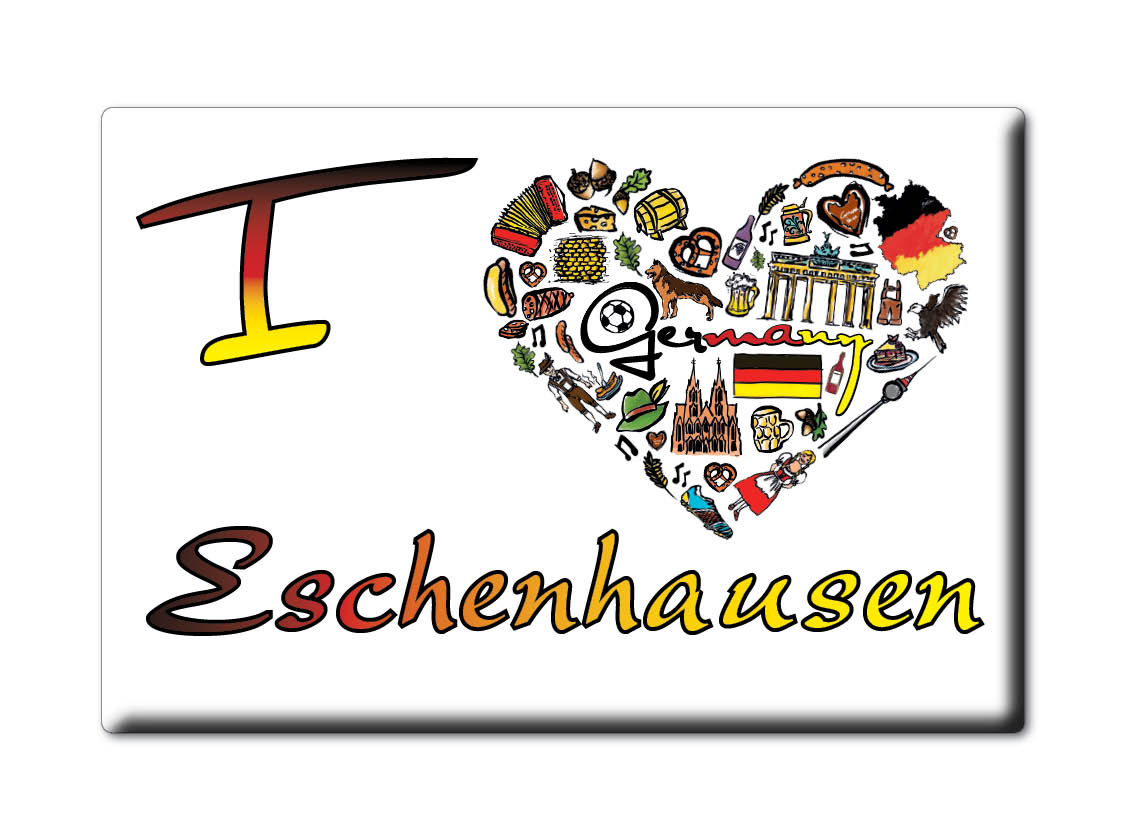 Eschenhausen, Diepholz, Niedersachsen - Kühlschrankmagnet Deutschland - Bild 8 von 10