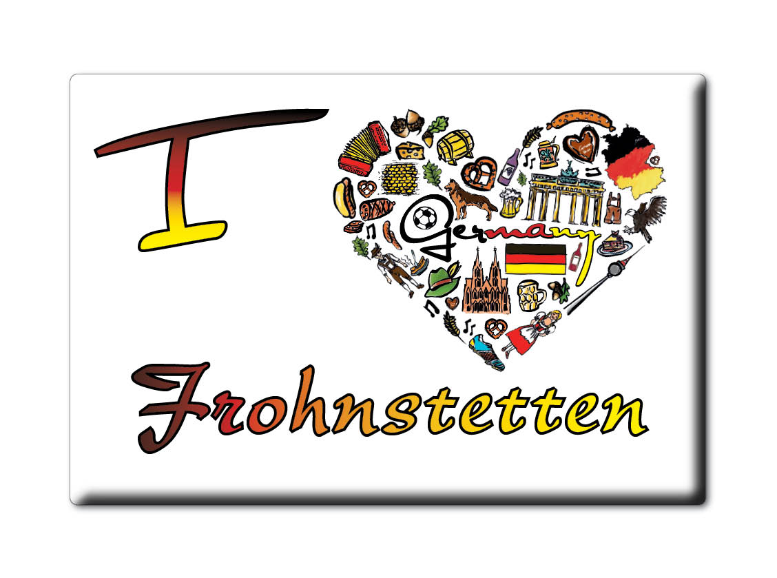 Frohnstetten, Sigmaringen, Baden Württemberg - Kühlschrankmagnet - Bild 8 von 10