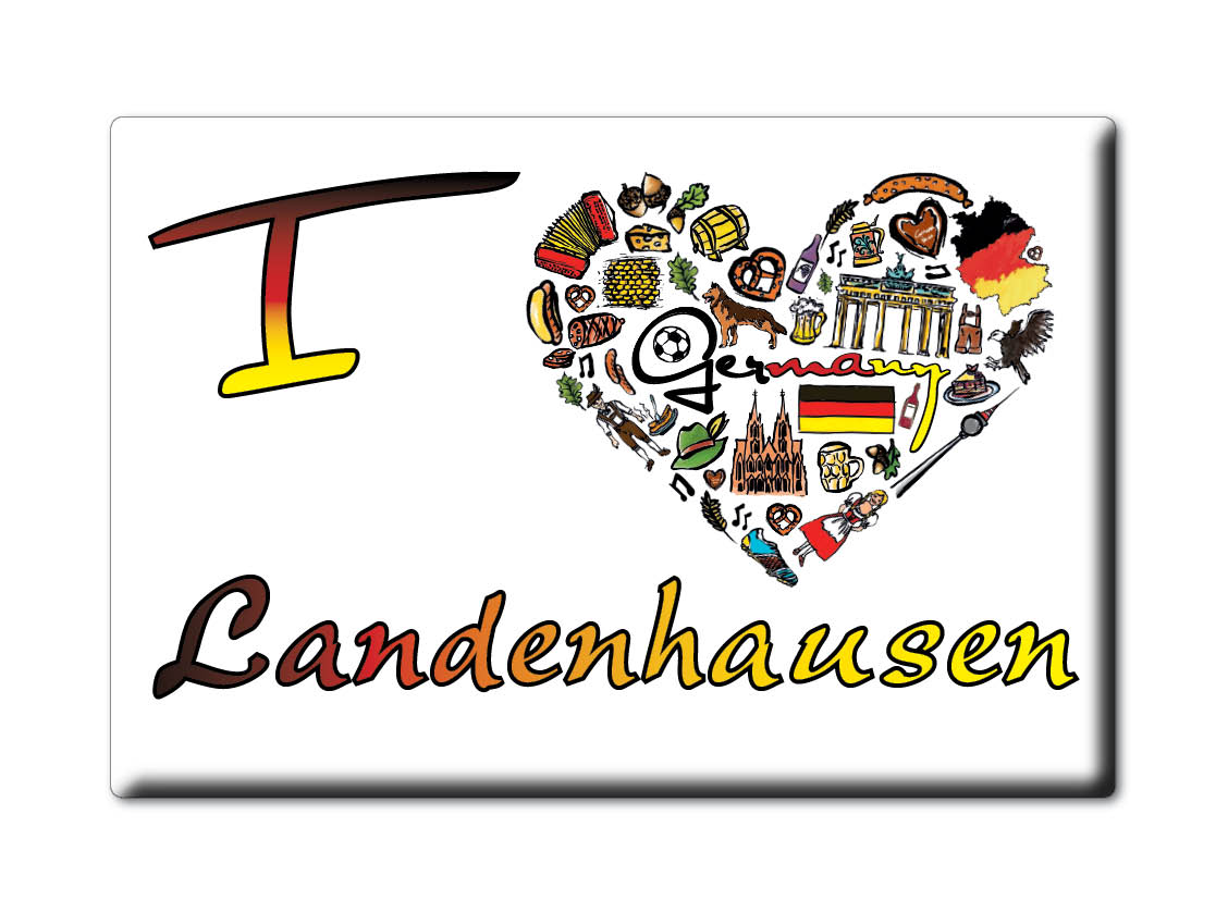 Landenhausen, Vogelsbergkreis, Hessen - Kühlschrankmagnet Deutschland Souvenir - Bild 8 von 10