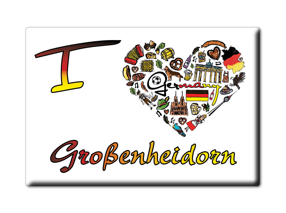 Großenheidorn, region Hanoweru, Dolna Saksonia - magnes na lodówkę - Zdjęcie 8 z 10
