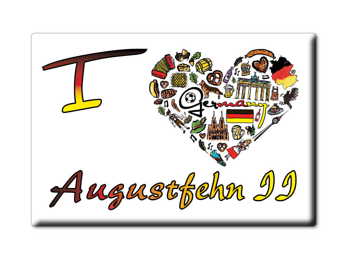 Augustfehn Ii, Ammerland, Niedersachsen - Kühlschrankmagnet Deutschland - Bild 8 von 10