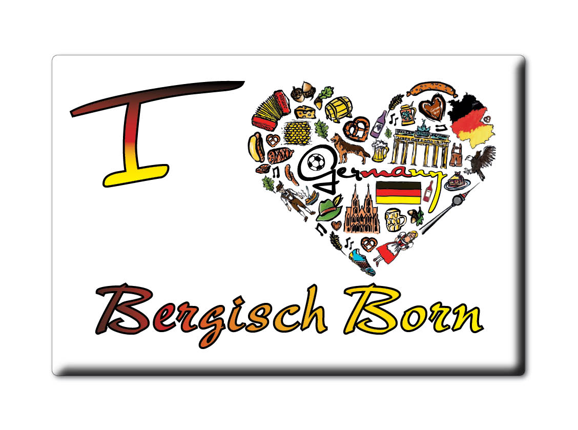 Bergisch Born, Remscheid, Nordrhein Westfalen - Kühlschrankmagnet - Bild 8 von 10