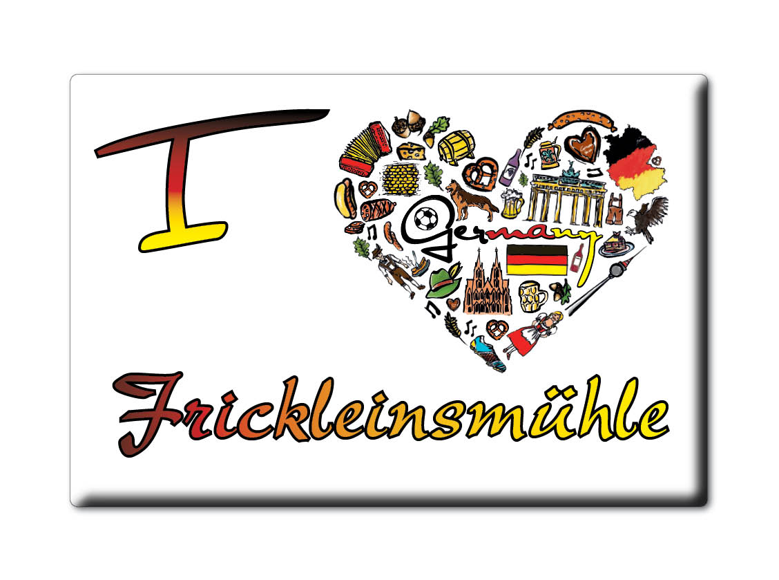Frickleinsmühle, Neustadt A.D.Aisch Bad Windsheim, Bawaria - Magnes na lodówkę - Zdjęcie 8 z 10