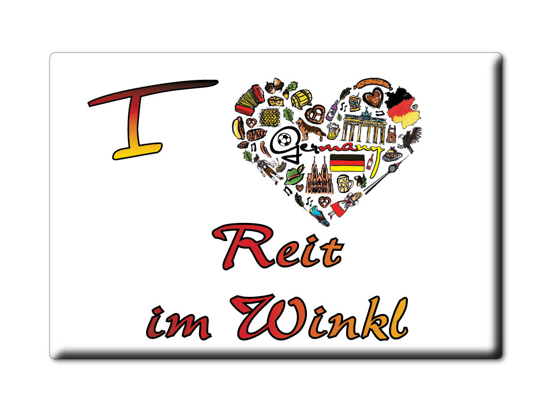 Reit Im Winkl, Traunstein, Bayern - Kühlschrankmagnet Deutschland Souvenir - Bild 8 von 10