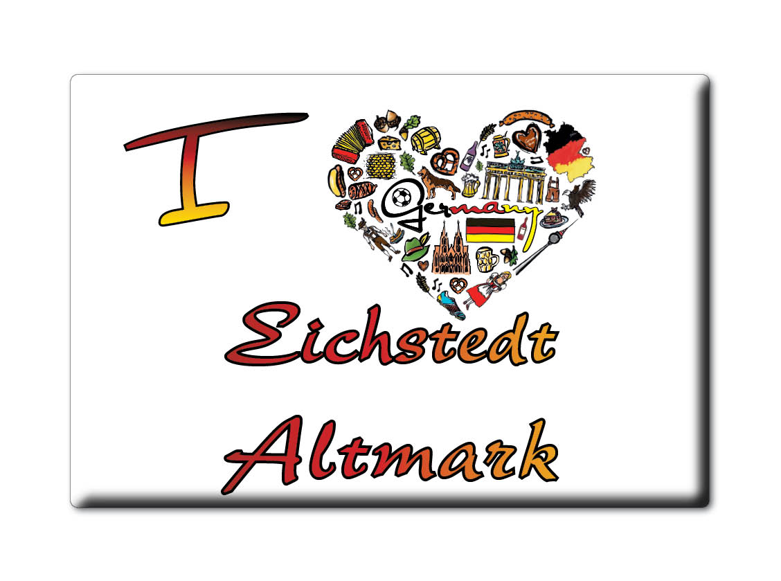 Eichstedt Altmark, Stendal, Sachsen Anhalt - Kühlschrankmagnet - Bild 8 von 10