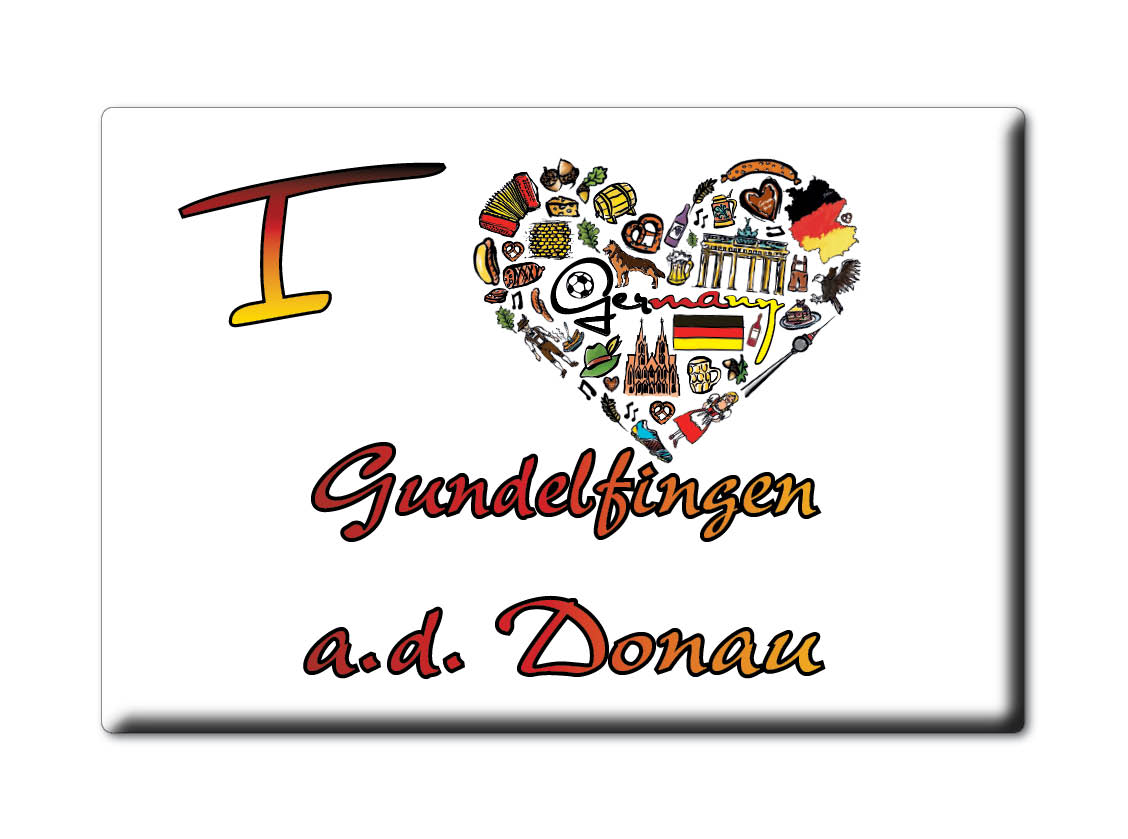Gundelfingen A.D. Donau, Dillingen A.D.Donau, Bayern - Kühlschrankmagnet - Bild 8 von 10