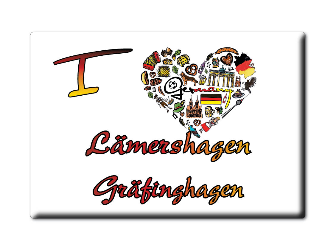 Lämershagen Gräfinghagen, Bielefeld, Nordrhein Westfalen - Magnet - Bild 8 von 10