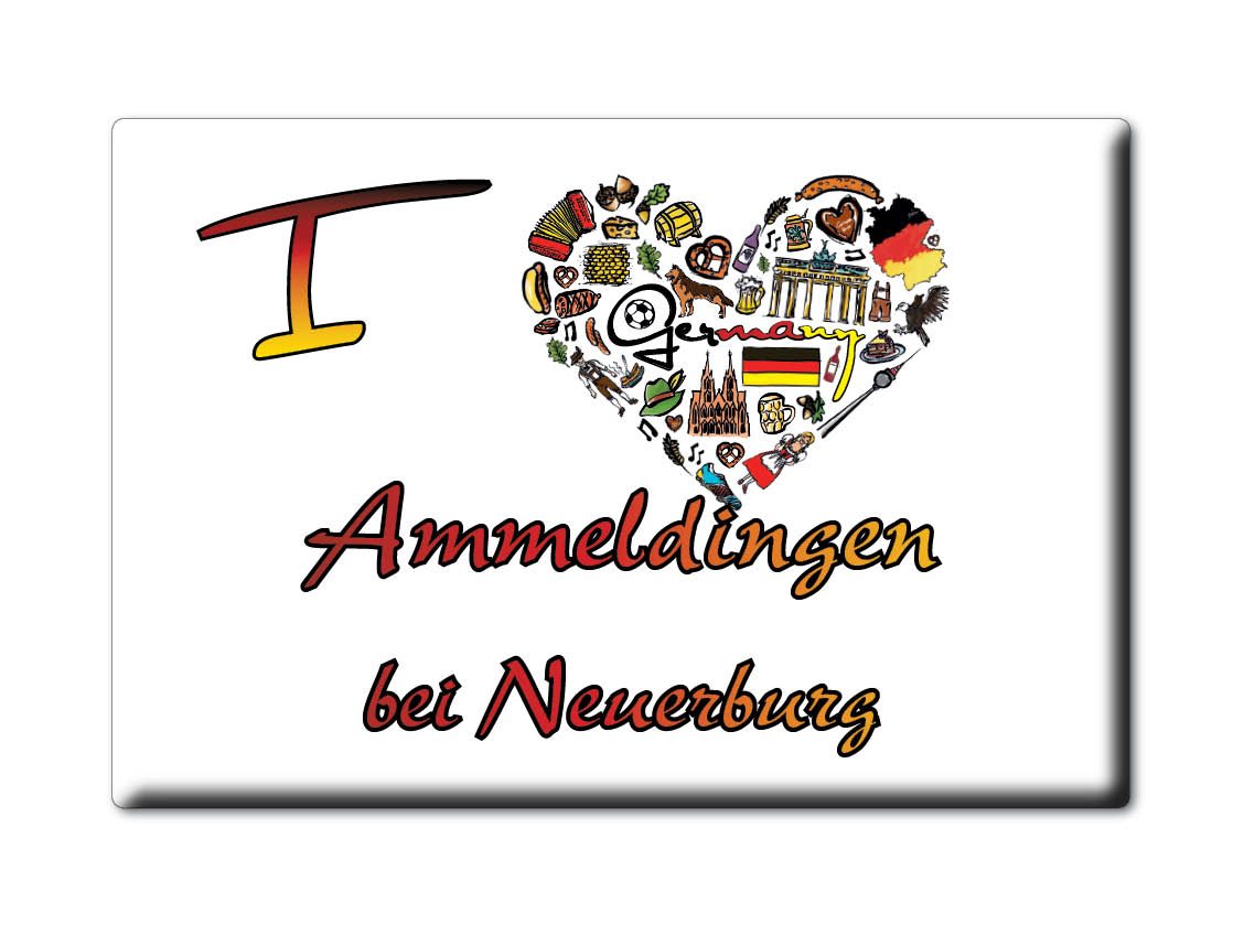 Ammeldingen Bei Neuerburg, Eifelkreis Bitburg Prüm, Rheinland Pfalz - Magnet - Bild 8 von 10